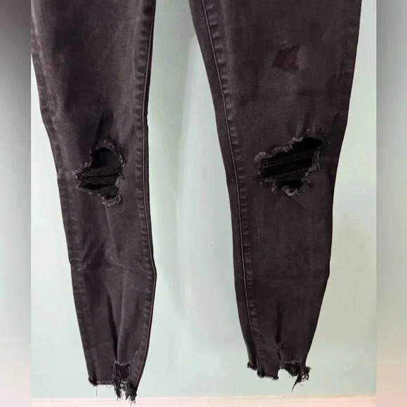 Abercrombie & Fitch high rise super skinny ankle jeans - Picture 3 of 7